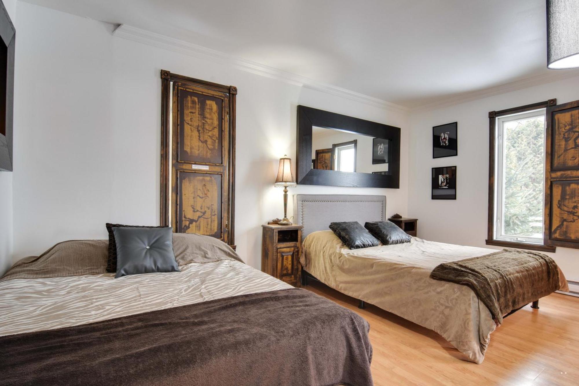 Le Petit Manoir Spa Et Vue Sur Riviere St Maurice Grandes Piles Exterior photo